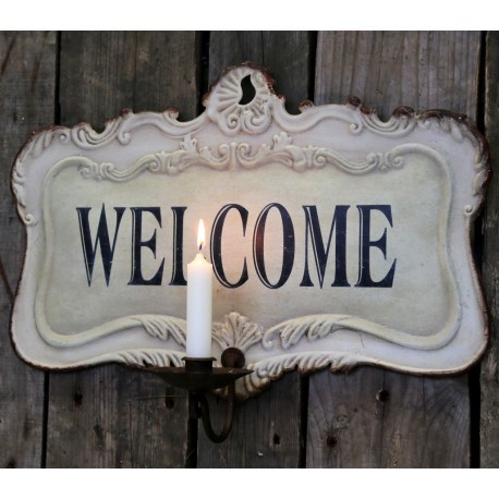 Świecznik Ścienny Welcome