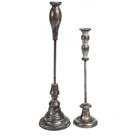 Wysoki Świecznik Belldeco Grigio 2