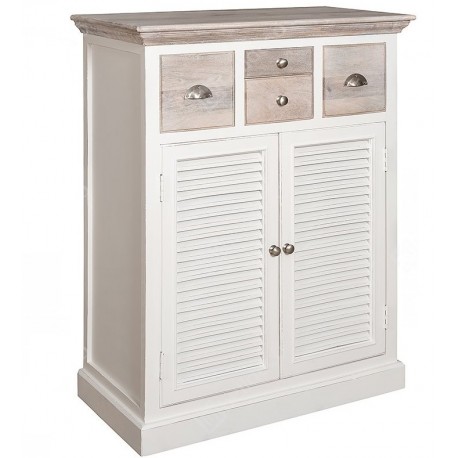 Komoda Belldeco Bristol White 4