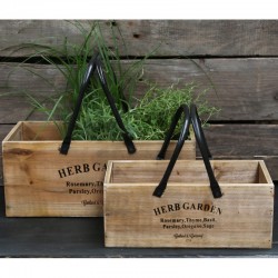 Drewniane Skrzynki Chic Antique 2szt.