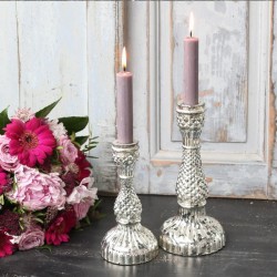Srebrny Świecznik Silver Chic B