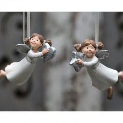 Zawieszki Świąteczne Aniołki 2szt.