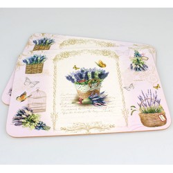 Podkładki Korkowe z Lawendą A