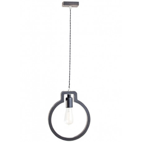 Nowoczesna lampa w stylu skandynawskim wykonana jest w całości z metalu. Posiadająca długi łańcuch dokładnie oświetli rodzinny stół.