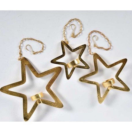 Gwiazda Świecznik Złota A