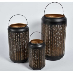 Lampiony Ażurowe 4 Belldeco 3szt.