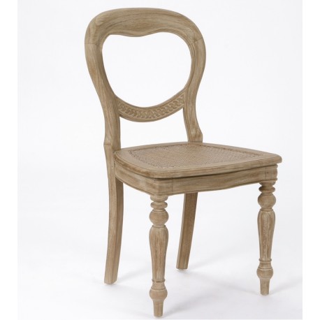 Bielone krzesło