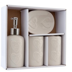 Zestaw Łazienkowy Serca B