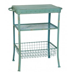 Stolik Metalowy Postarzany