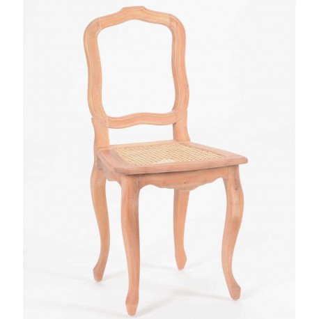 Krzesło Prowansalskie Brązowe Mahoń