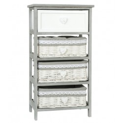 Szafka Rustykalna Z Koszami