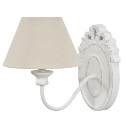Kinkiet Prowansalski Biały A
