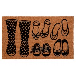 Wycieraczka Z Butami Kokosowa 