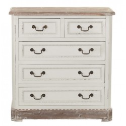 Komoda Prowansalska Aluro Palida Jasnoszara