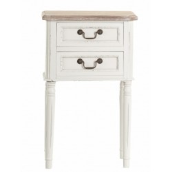 Stolik Nocny Prowansalski Aluro Palida Jasnoszary