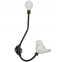 Wieszak Ścienny Żeliwny Szary 5