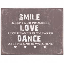 Metalowy Obrazek Retro 1