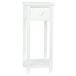 Biały Stolik Prowansalski Serce