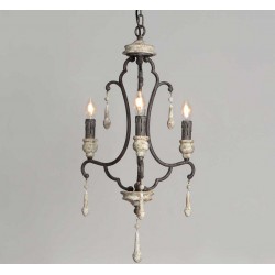 Żyrandol w Stylu Rustykalnym