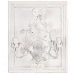 Kinkiet Prowansalski Z Kwiatami B