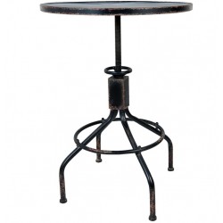 Metalowy Stołek Industrialny