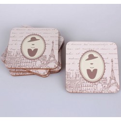 Podkładki Korkowe Pod Kubek Pole Lawendy