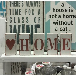 Literki Na Klockach HOME B