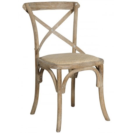 Dębowe krzesła Belldeco Bari wykonane z najlepszej jakości drewna, czyli litego dębu. Do tego piękne, rattanowe siedzisko i oparcie typu krzyżak.