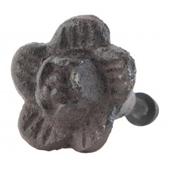 Gałki Meblowe Żeliwne Kwiat