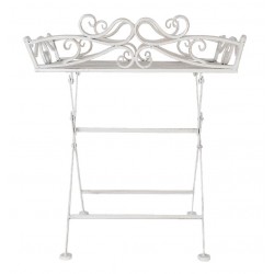 Metalowy Stolik Prowansalski Składany