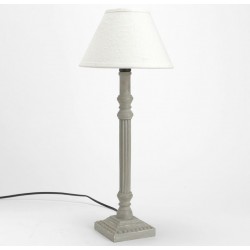 Lampa w Stylu Prowansalskim Szara 3