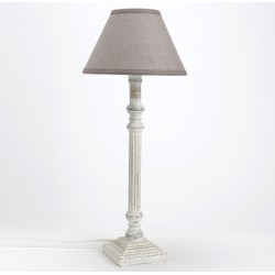 Lampa w Stylu Prowansalskim Bielona 2