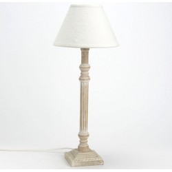 LAMPE NAT ALICE AJ LIN BLC C
