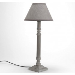 Lampa w Stylu Prowansalskim Szara 2