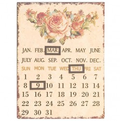 Kalendarz Retro Róże