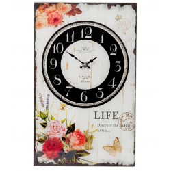 Zegar Prowansalski Szklany 3
