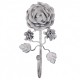Metalowy Wieszak z Różą