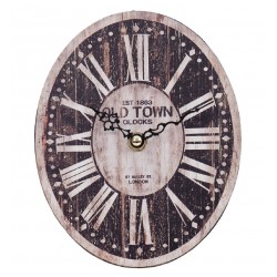 Zegar Owalny Vintage