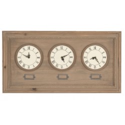 Trzy Zegary w Ramie Clayre & Eef