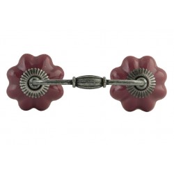 Gałki Meblowe Podłużne Bordowe