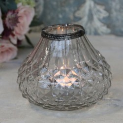 Szklany Lampion Chic Antique 1