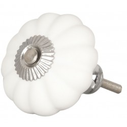 Białe Gałki Do Mebli 3