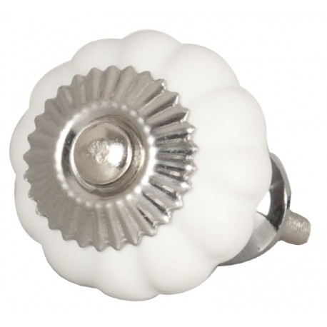 Białe Gałki Do Mebli 4