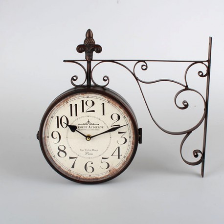 Zegar Dworcowy z Lilijką B