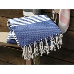 Duży Ręcznik Kąpielowy Chic Antique Niebieski