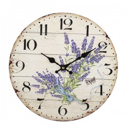 Zegar z Lawendą 28