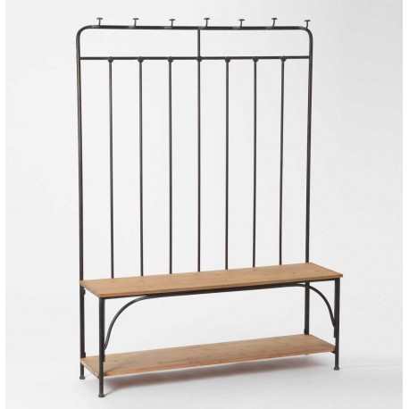 ławka z wieszakami na przedpokój