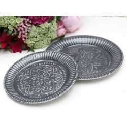 Talerzyk Tacka Chic Antique Szary