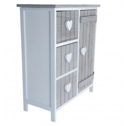 Szafka Prowansalska z Sercami