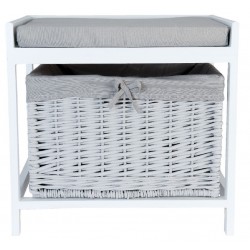 Szafka Prowansalska z Koszem i Siedziskiem